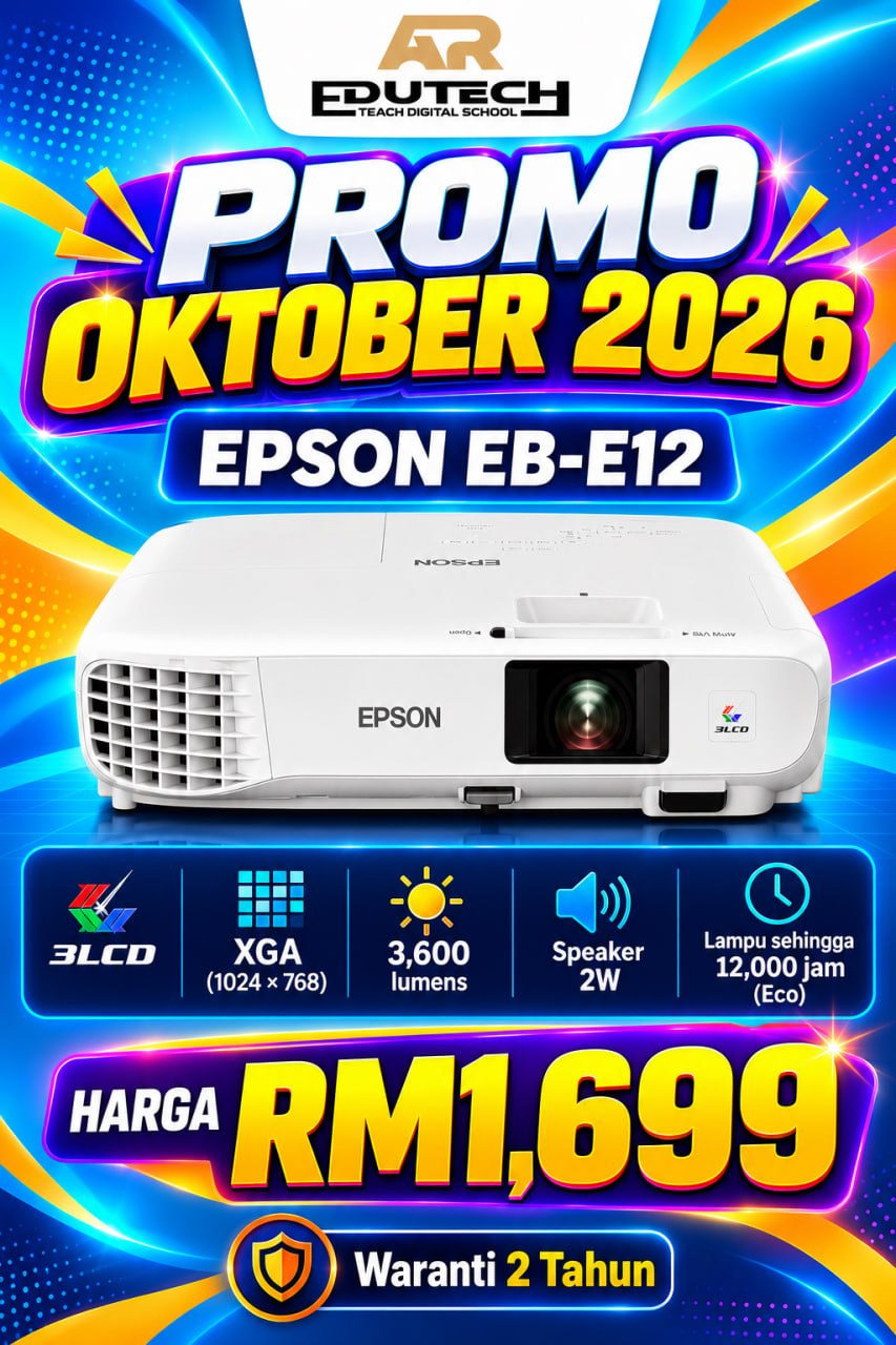 POSTER PROMO OCTOBER 2026 

EPSON EB-E12