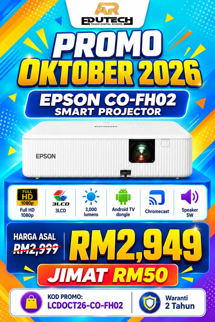 POSTER PROMO OCTOBER 2026 

EPSON CO-FH02 SMART PROJECTOR