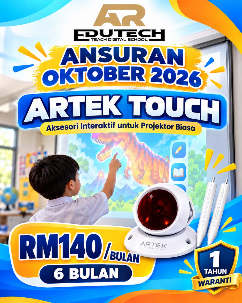 POSTER OCTOBER 2026 

ANSURAN 6 BULAN 
ARTEK TOUCH