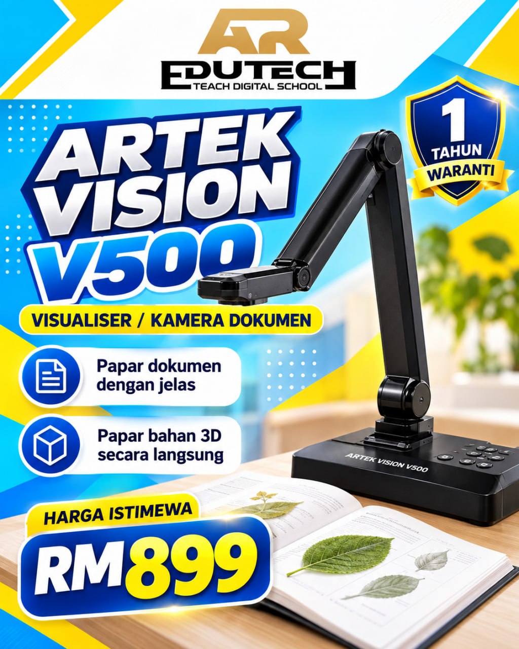 POSTER PROMO OCTOBER 2026 

ARTEK VISION V500