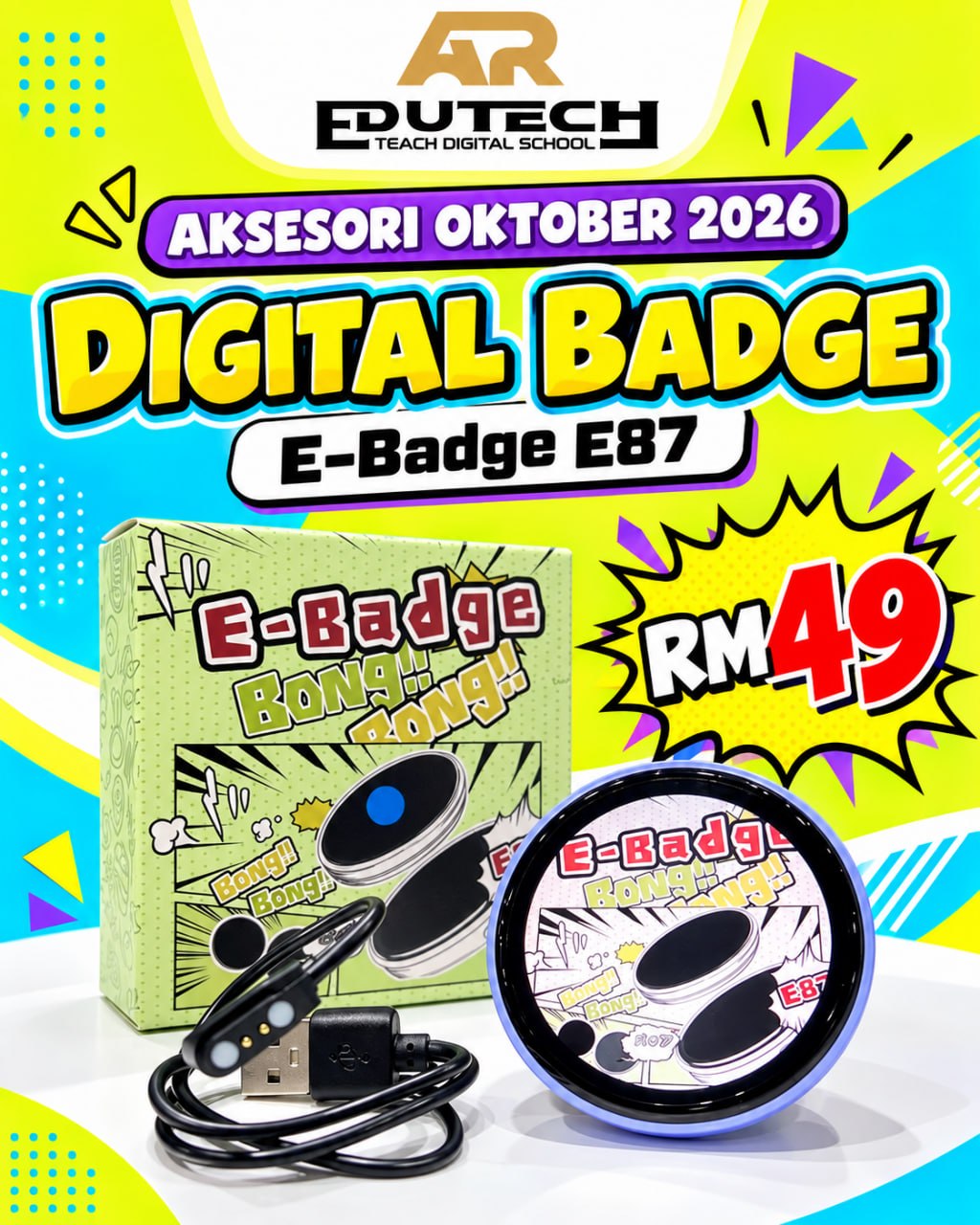 POSTER PROMO OCTOBER 2026 

DIGITAL BAGDE