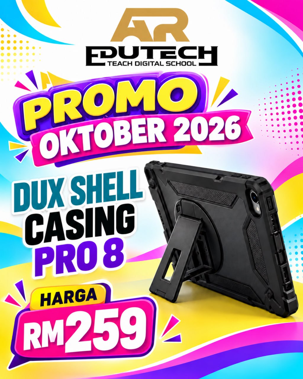 POSTER PROMO OCTOBER 2026 

DUX SHELL CASING PRO 8