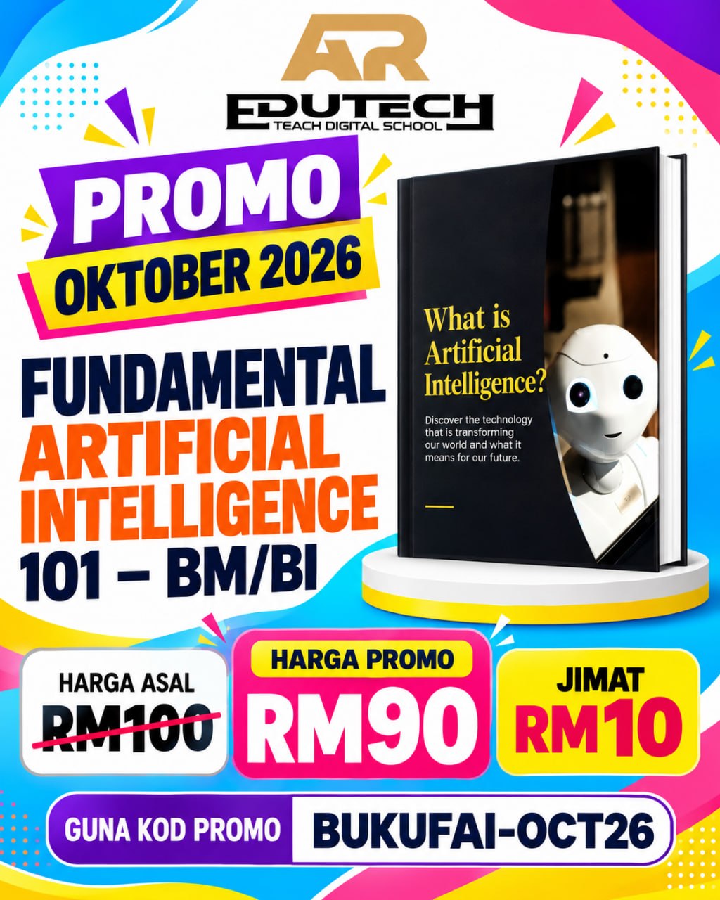 POSTER PROMO OCTOBER 2026 

Fundamental Artificial Intelligence 101 - BM/BI
