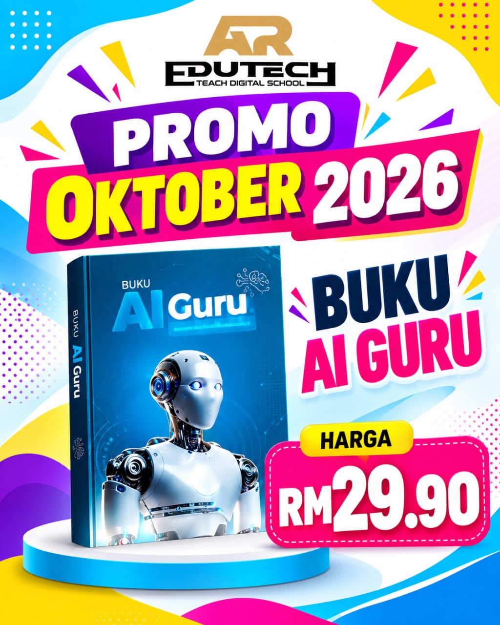 POSTER PROMO OCTOBER 2026 

BUKU AI GURU
