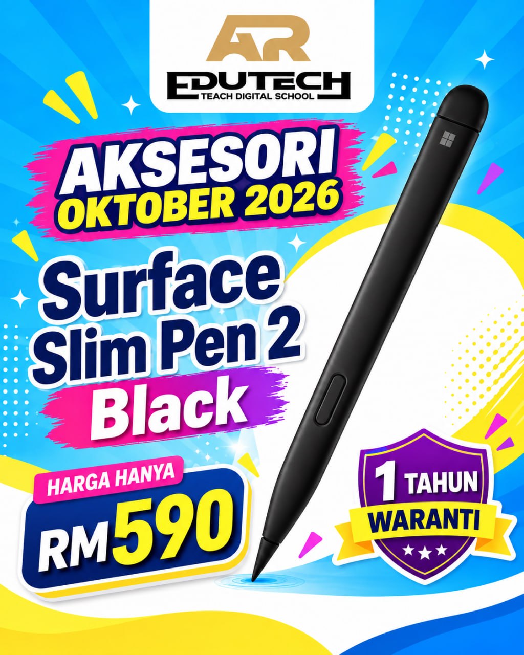 POSTER PROMO OCTOBER 2026 

Surface Slim Pen 2 Black