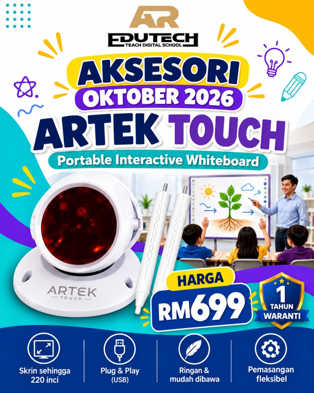 POSTER PROMO OCTOBER 2026 

ARTEK TOUCH